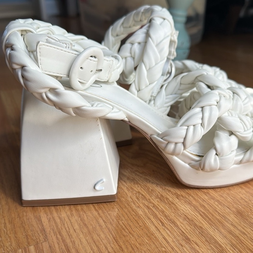 Circus NY by Sam Edelman Mable Braided Platform Sandals - Size 6.5 - Picture 4 of 7